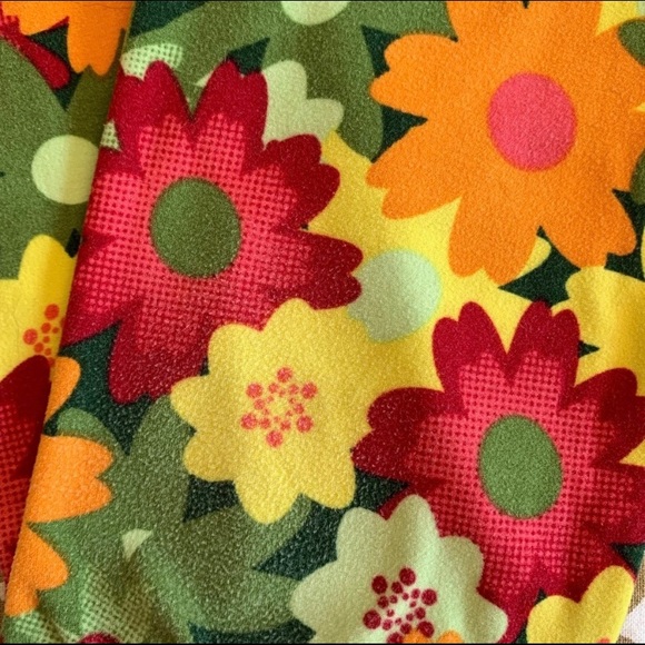 Lularoe Floral Leggings - Picture 2 of 2